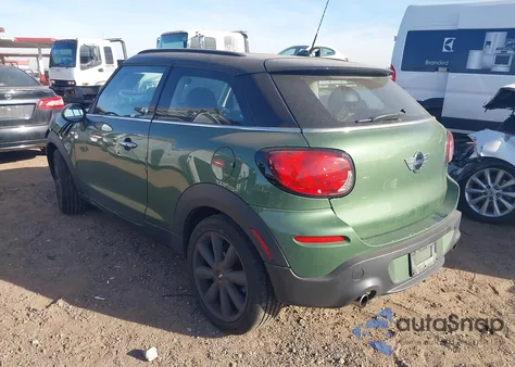 2015 Mini Paceman Cooper S from USA, damaged, VIN WMWSS7C53FWN70774